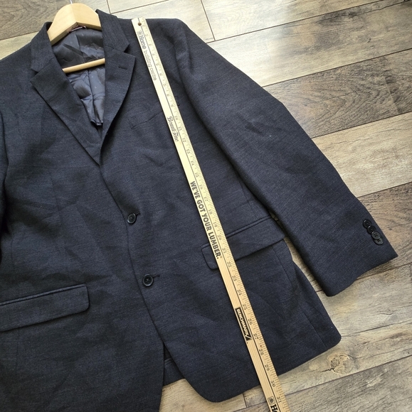 Tommy Hilfiger Classic Dark Grey R42 Men's Blazer Rn 47338 - Picture 7 of 14